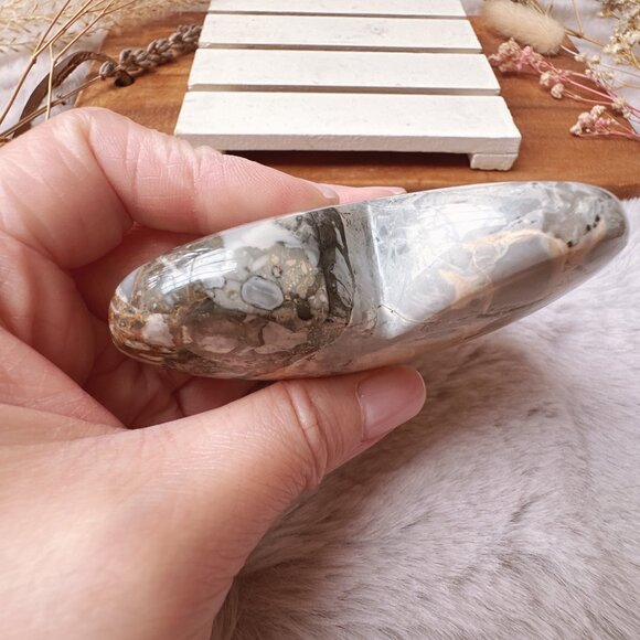 Beautiful Maligano Jasper Heart - Picture 3 of 5